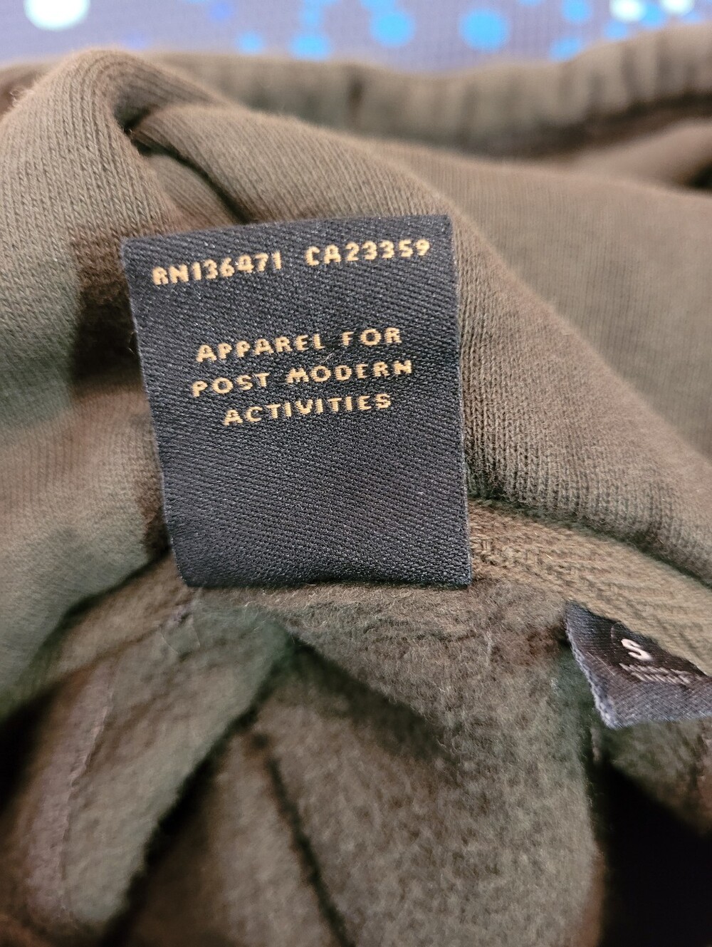 Deus Ex Machina Sunbleached Enthusiasm Beluga Green Graphic Hoodie Sweatshirt-S - Picture 8 of 13